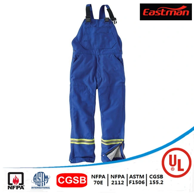 ASTM F1506 Fr Insulated Bib Overall with High Vis Tape