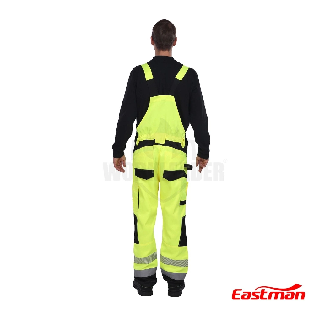 Hi-Vis Contrast Color Fr Bib Overalls