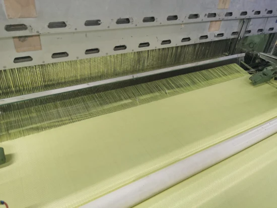 Tissu tissé en fibre d'aramide à usage industriel