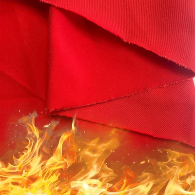Vêtements de travail Tissu imperméable au feu Tissu ignifuge Fr Fabricants de coton sergé Chine