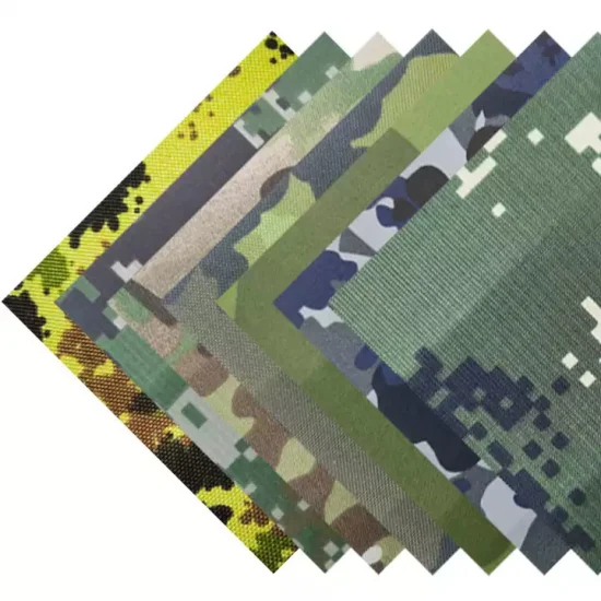 Tissu de camouflage en tissu ripstop imprimé 50/50 en coton nylon